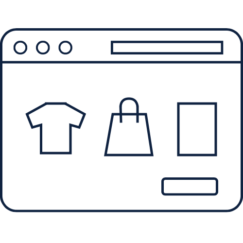 icono web tienda online